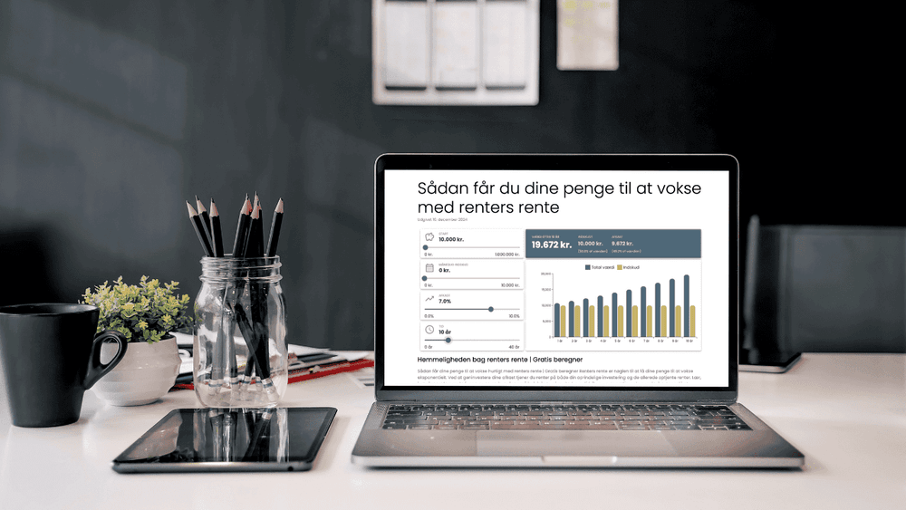 Sådan får du dine penge til at vokse med renters rente